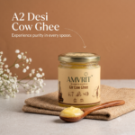 Amvrit Gir Cow Ghee – 150ml | Bilona Desi Ghee