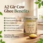 Amvrit Gir Cow Ghee – 150ml | Bilona Desi Ghee - Image 5