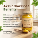 Amvrit Gir Cow Ghee – 250ml | Bilona Desi Ghee - Image 5